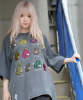 JACKROSE(ジャックローズ) |【GALFY×GALLIS ADDICTION】11犬と1リス半袖Tee(MENS)