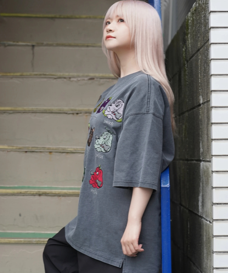 JACKROSE(ジャックローズ) |【GALFY×GALLIS ADDICTION】11犬と1リス半袖Tee(MENS)