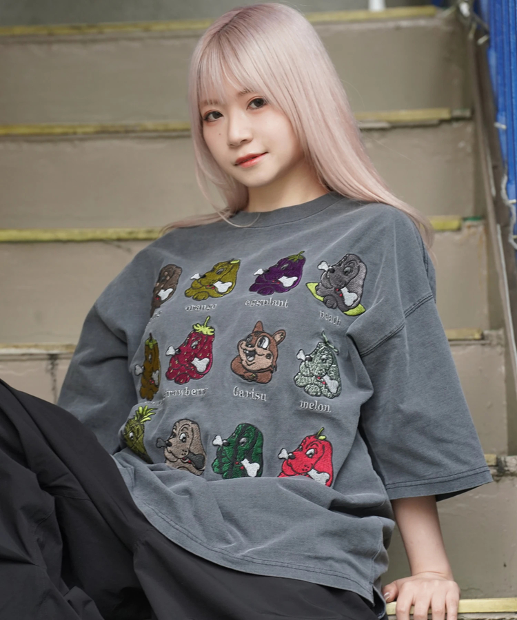 JACKROSE(ジャックローズ) |【GALFY×GALLIS ADDICTION】11犬と1リス半袖Tee(MENS)