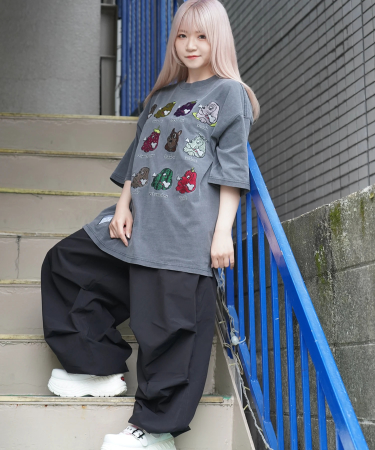 JACKROSE(ジャックローズ) |【GALFY×GALLIS ADDICTION】11犬と1リス半袖Tee(MENS)