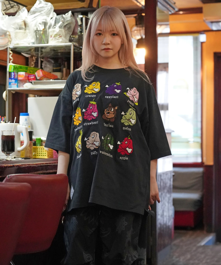 JACKROSE(ジャックローズ) |【GALFY×GALLIS ADDICTION】11犬と1リス半袖Tee(MENS)