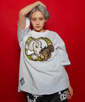 JACKROSE(ジャックローズ) |【GALFY×GALLIS ADDICTION】犬とリス仲良し半袖Tee(MENS)