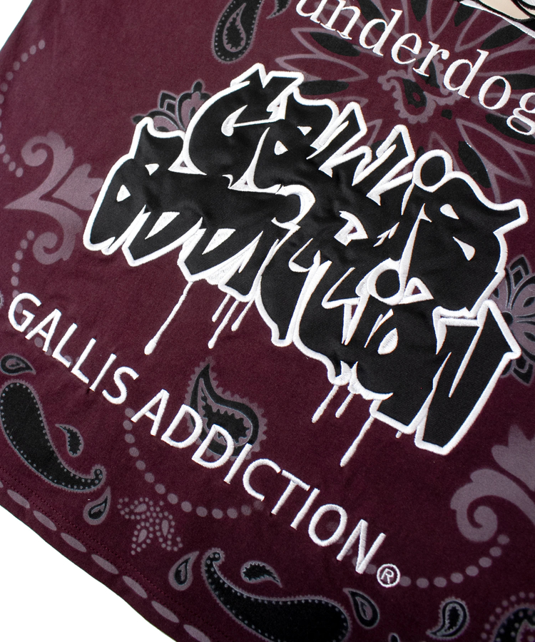 JACKROSE(ジャックローズ) |【GALFY×GALLIS ADDICTION】バンダナわんわん半袖Tee(MENS)