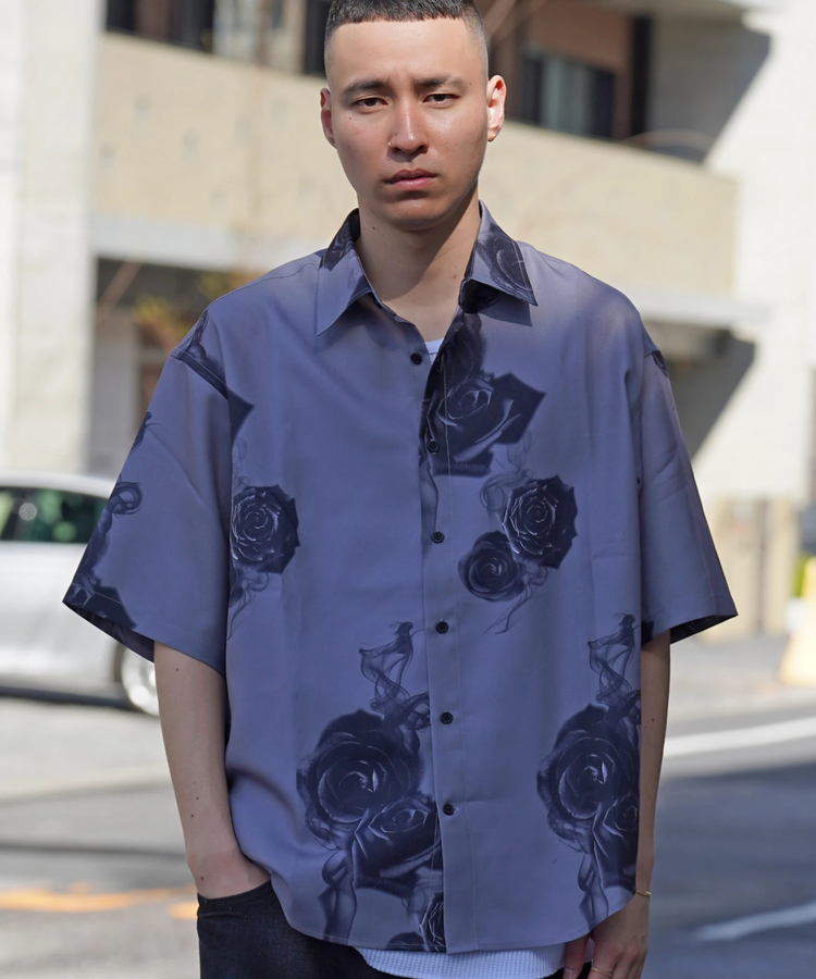 LV SMOKE ROSE SS SHIRTS(MENS)｜ファッション通販 SANKO BAZAAR