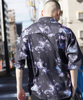 JACKROSE(ジャックローズ) |LV 総柄とろみSSシャツ(MENS)