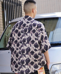 JACKROSE(ジャックローズ) |LV 総柄とろみSSシャツ(MENS)