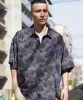 JACKROSE(ジャックローズ) |LV 総柄とろみSSシャツ(MENS)