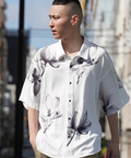 JACKROSE(ジャックローズ) |LV 総柄とろみSSシャツ(MENS)