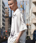 JACKROSE(ジャックローズ) |LV 総柄とろみSSシャツ(MENS)