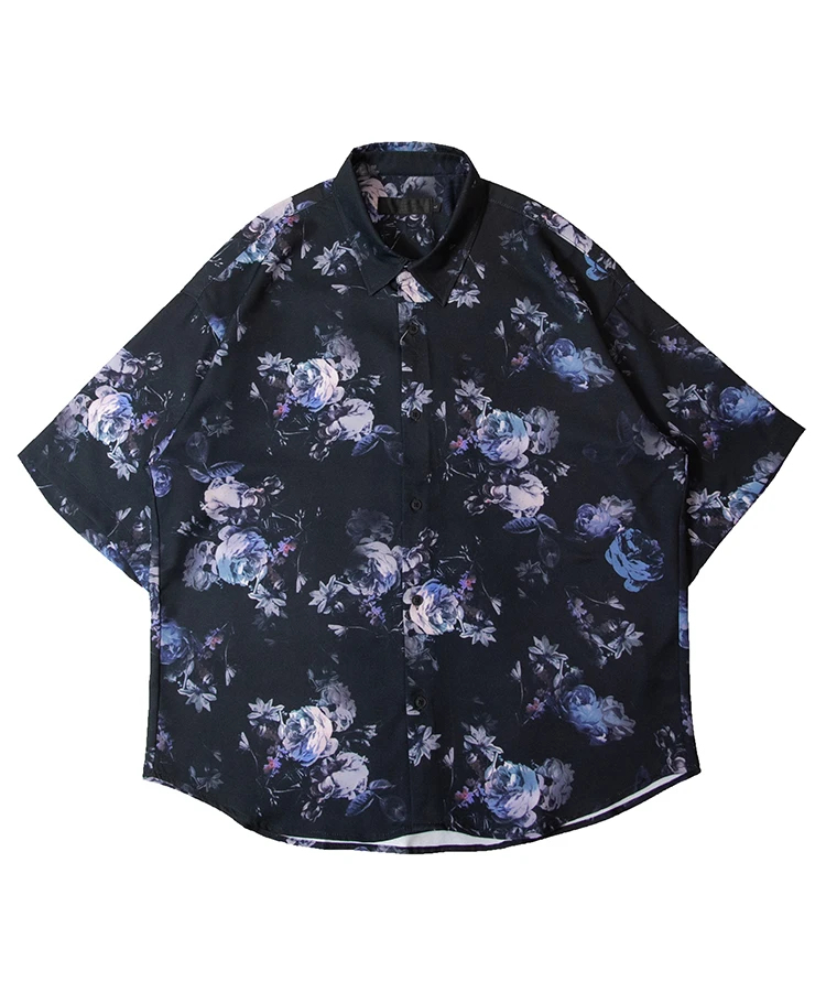 JACKROSE(ジャックローズ) |LV 総柄とろみSSシャツ(MENS)