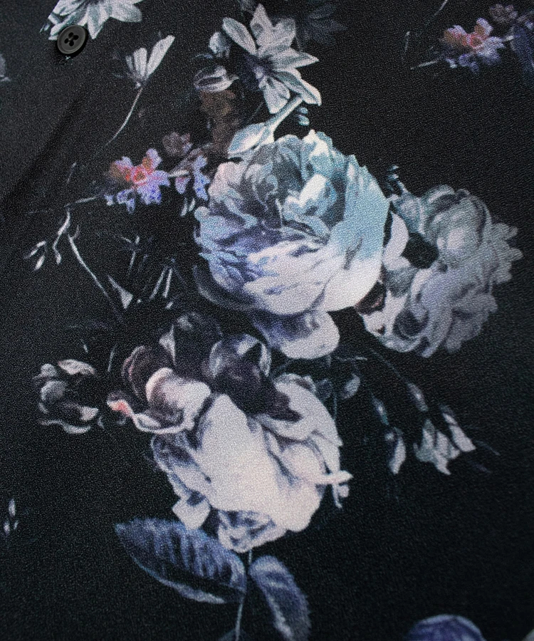 JACKROSE(ジャックローズ) |LV 総柄とろみSSシャツ(MENS)