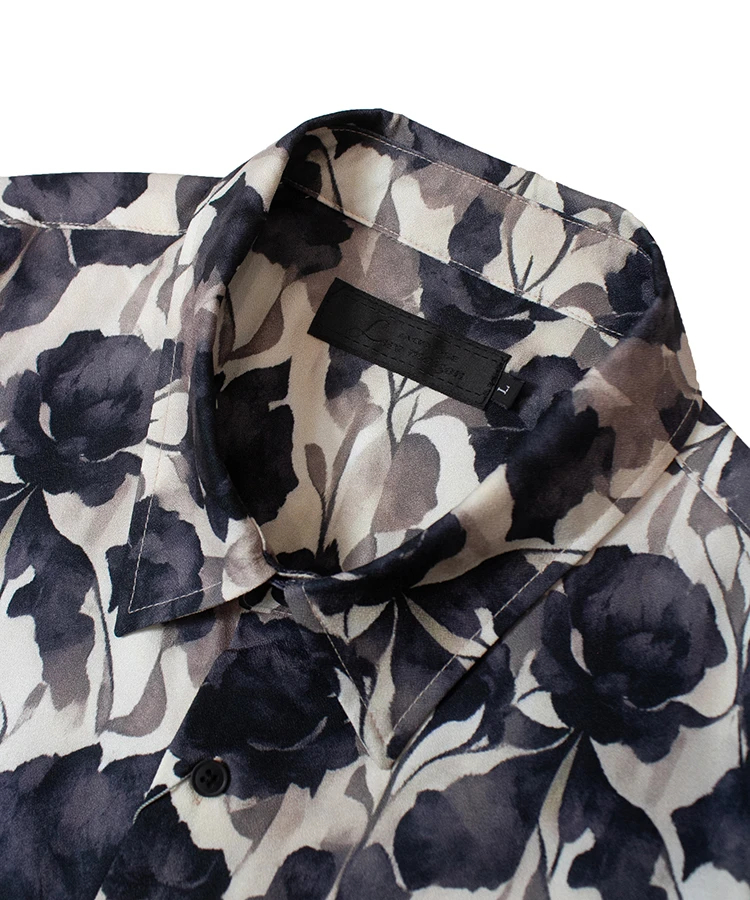 JACKROSE(ジャックローズ) |LV 総柄とろみSSシャツ(MENS)