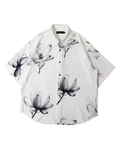 JACKROSE(ジャックローズ) |LV 総柄とろみSSシャツ(MENS)
