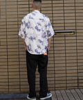 JACKROSE(ジャックローズ) |LV 総柄とろみSSシャツ(MENS)