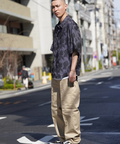 JACKROSE(ジャックローズ) |LV 総柄とろみSSシャツ(MENS)