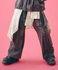 JACKROSE(ジャックローズ) |GALFY/ガルフィー ダーティーデニムワイドカーゴ *セットアップ対応(MENS)