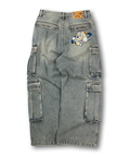 JACKROSE(ジャックローズ) |GALFY/ガルフィー ダーティーデニムワイドカーゴ *セットアップ対応(MENS)
