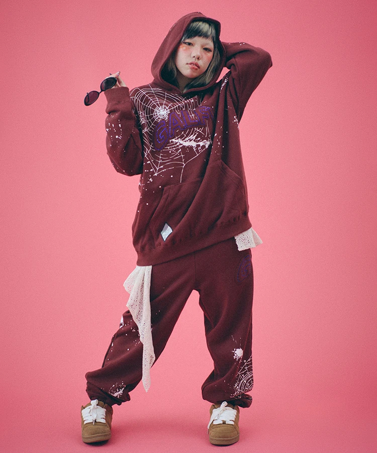 GALFY / ガルフィー スパイダー犬フーディー ＊セットアップ対応