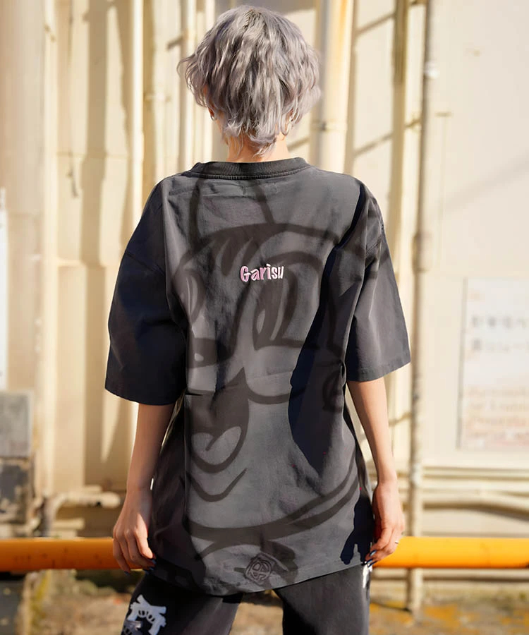 JACKROSE(ジャックローズ) |【GALFY×GALLIS ADDICTION】B-BOY的犬とリスピグメント SS TEE *セットアップ対応(MENS)