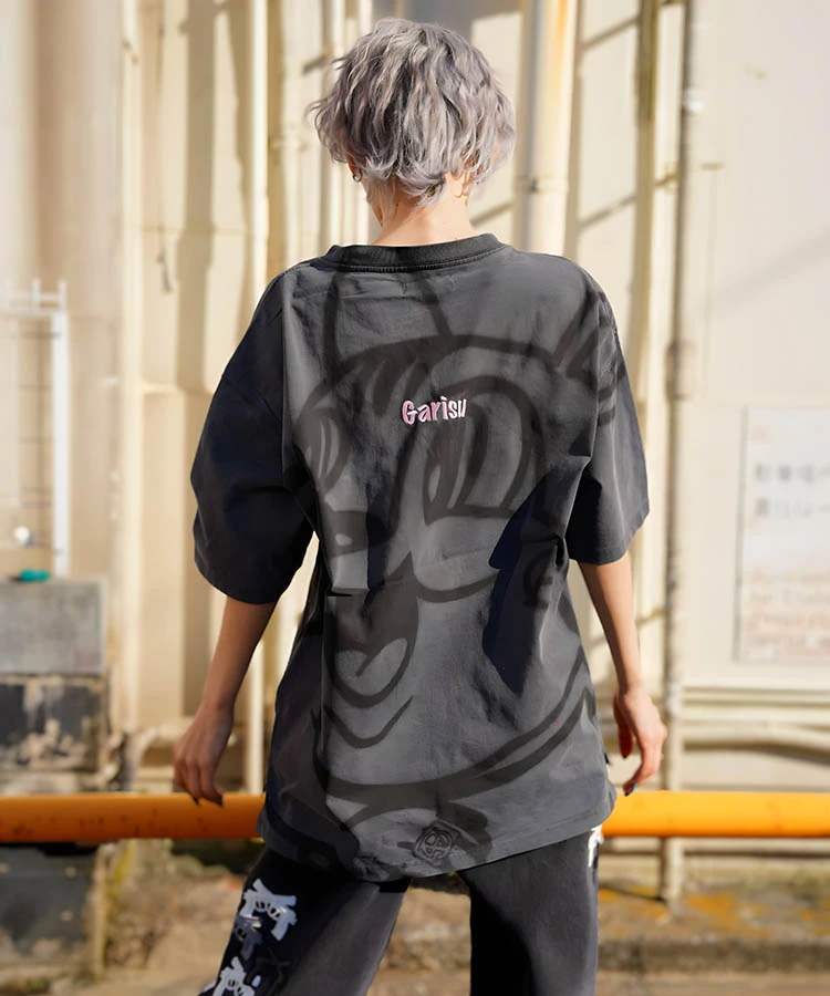 JACKROSE(ジャックローズ) |【GALFY×GALLIS ADDICTION】B-BOY的犬とリスピグメント SS TEE *セットアップ対応(MENS)