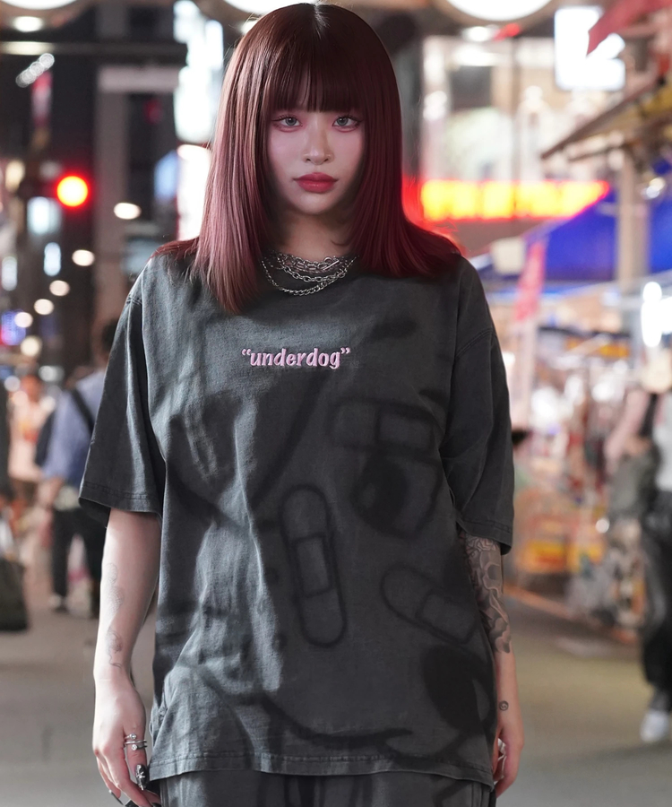JACKROSE(ジャックローズ) |【GALFY×GALLIS ADDICTION】B-BOY的犬とリスピグメント SS TEE *セットアップ対応(MENS)