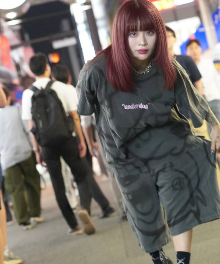 JACKROSE(ジャックローズ) |【GALFY×GALLIS ADDICTION】B-BOY的犬とリスピグメント SS TEE *セットアップ対応(MENS)