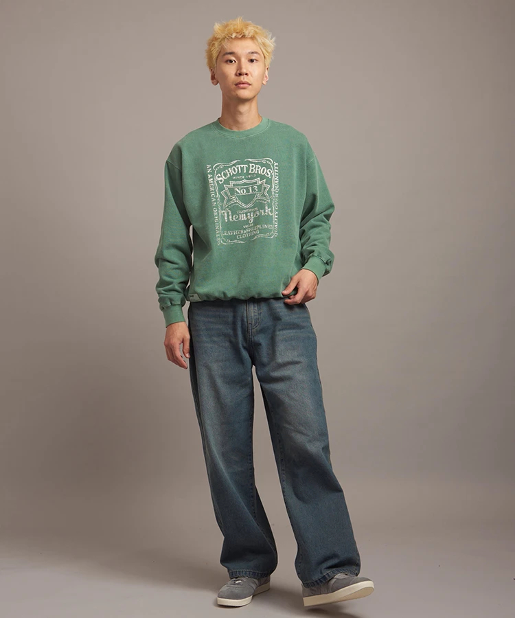 JACKROSE(ジャックローズ) |JE-デニムオーバーダイパンツ(MENS)
