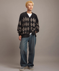 JACKROSE(ジャックローズ) |JE-デニムオーバーダイパンツ(MENS)