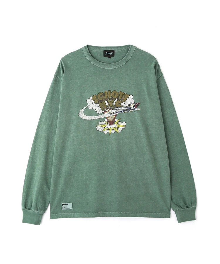 JACKROSE(ジャックローズ) |Schott/ショット AIRPLAIN LS T-SHIRT(MENS)