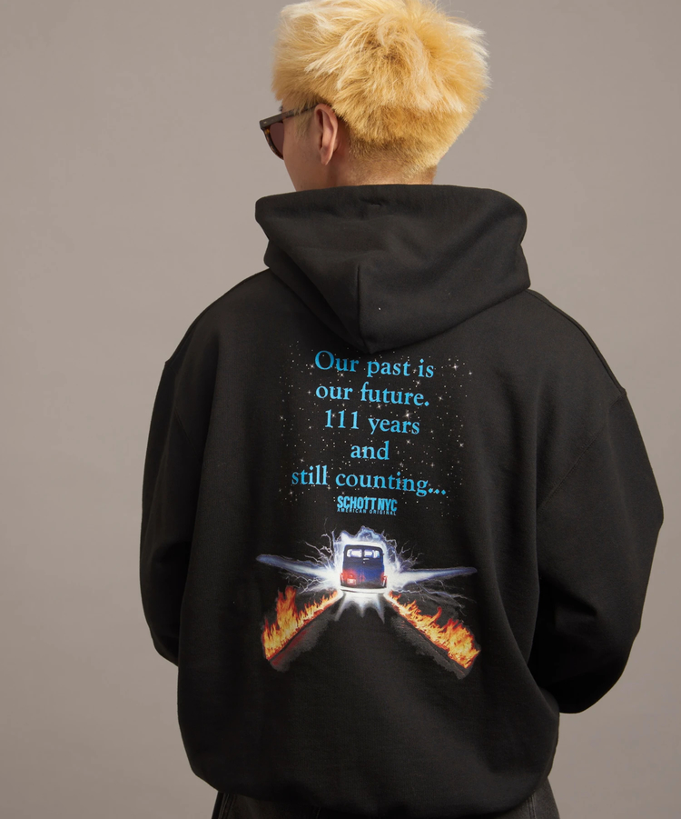 Schott/ショット OUR PAST IS OUR FUTURE HOODED SWEAT(MENS