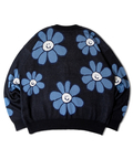 JACKROSE(ジャックローズ) |What it isNt-MG/ワットイットイズントバイマークゴンザレス 総柄ジャカードVネックカーディガン(MENS)