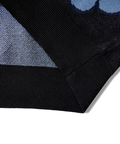 JACKROSE(ジャックローズ) |What it isNt-MG/ワットイットイズントバイマークゴンザレス 総柄ジャカードVネックカーディガン(MENS)