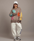 JACKROSE(ジャックローズ) |What it isNt-MG / ワットイットイズントバイマークゴンザレス リラックスFITスウェットパンツ(MENS)