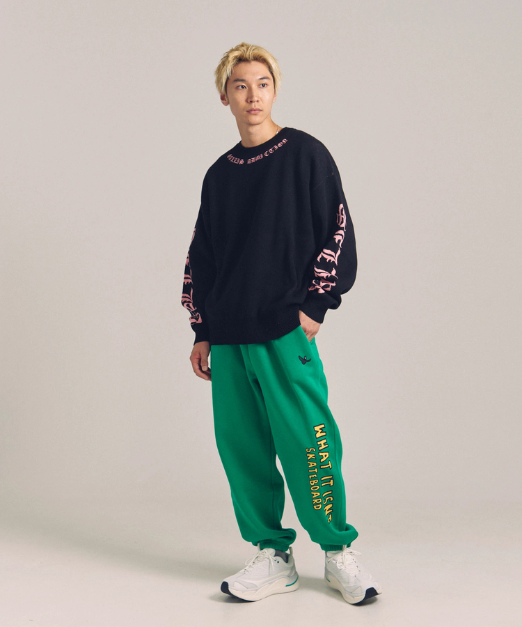JACKROSE(ジャックローズ) |What it isNt-MG / ワットイットイズントバイマークゴンザレス リラックスFITスウェットパンツ(MENS)