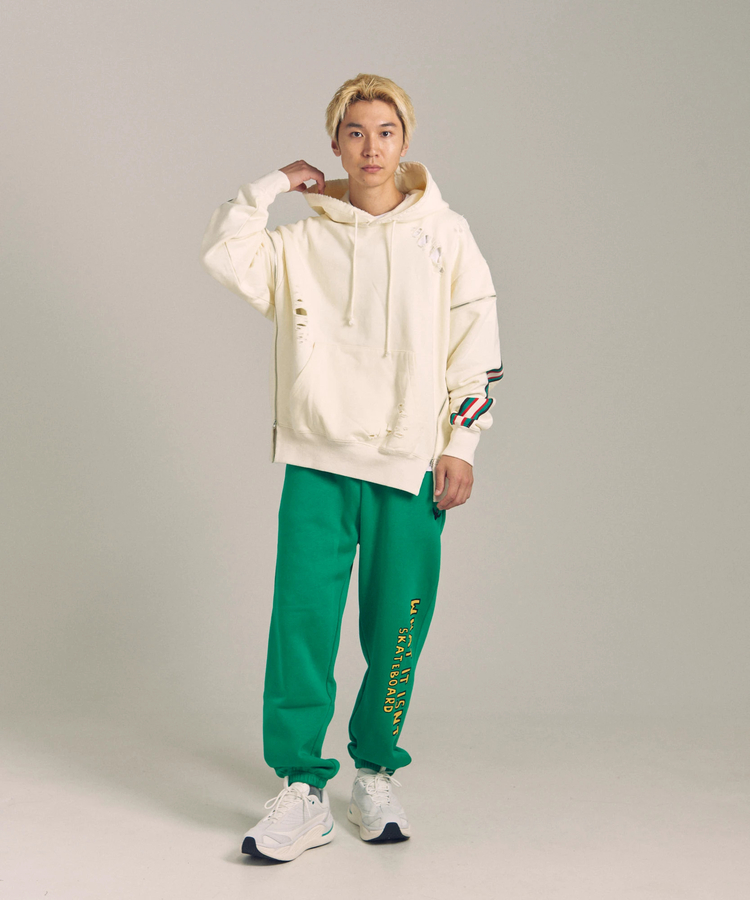 JACKROSE(ジャックローズ) |What it isNt-MG / ワットイットイズントバイマークゴンザレス リラックスFITスウェットパンツ(MENS)