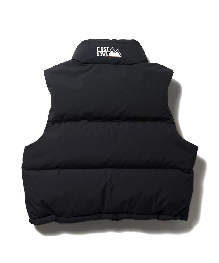 JACKROSE(ジャックローズ) |FIRST DOWN/ファーストダウン SHORT BUBBLE DOWN VEST MICROFT(WOMENS)