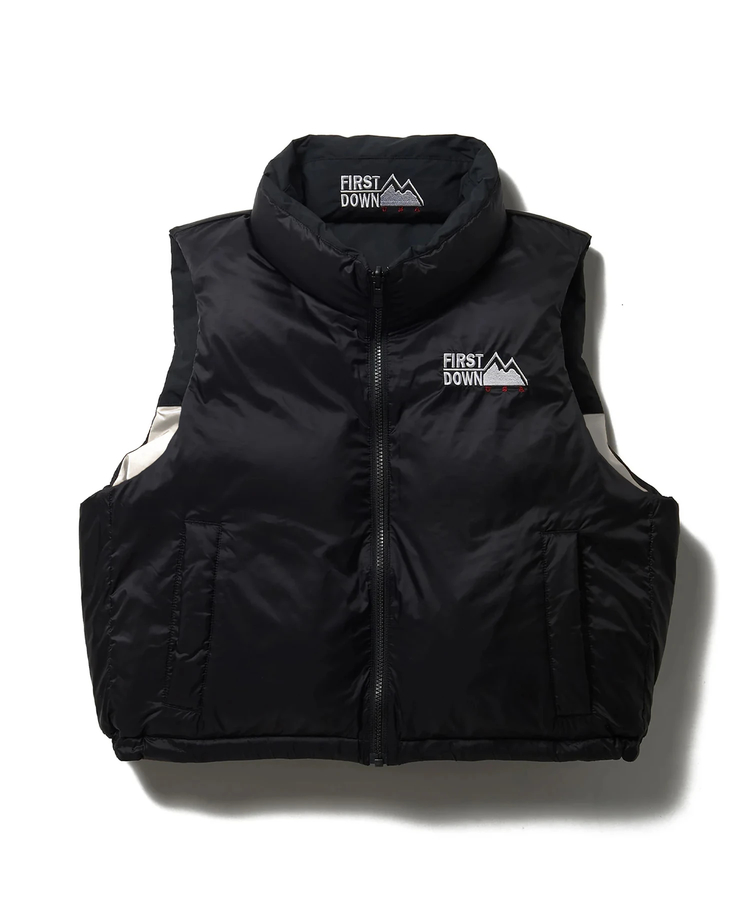 JACKROSE(ジャックローズ) |FIRST DOWN/ファーストダウン SHORT BUBBLE DOWN VEST MICROFT(WOMENS)