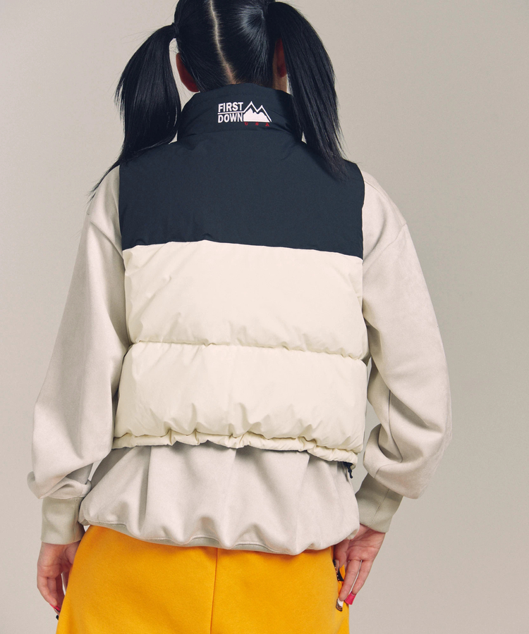 JACKROSE(ジャックローズ) |FIRST DOWN/ファーストダウン SHORT BUBBLE DOWN VEST MICROFT(WOMENS)