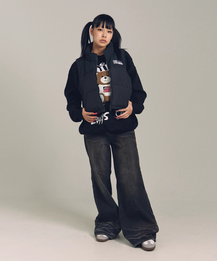 JACKROSE(ジャックローズ) |FIRST DOWN/ファーストダウン SHORT BUBBLE DOWN VEST MICROFT(WOMENS)