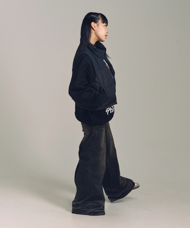 JACKROSE(ジャックローズ) |FIRST DOWN/ファーストダウン SHORT BUBBLE DOWN VEST MICROFT(WOMENS)