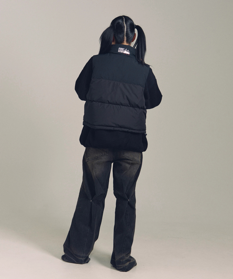 JACKROSE(ジャックローズ) |FIRST DOWN/ファーストダウン SHORT BUBBLE DOWN VEST MICROFT(WOMENS)