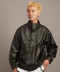 JACKROSE(ジャックローズ) |JE- ヴィーガンレザー・ STAND BLOUSON(MENS)