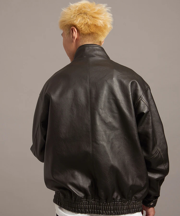 JACKROSE(ジャックローズ) |JE- ヴィーガンレザー・ STAND BLOUSON(MENS)