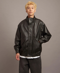 JACKROSE(ジャックローズ) |JE- ヴィーガンレザー・ STAND BLOUSON(MENS)
