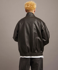 JACKROSE(ジャックローズ) |JE- ヴィーガンレザー・ STAND BLOUSON(MENS)