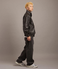 JACKROSE(ジャックローズ) |JE- ヴィーガンレザー・ STAND BLOUSON(MENS)