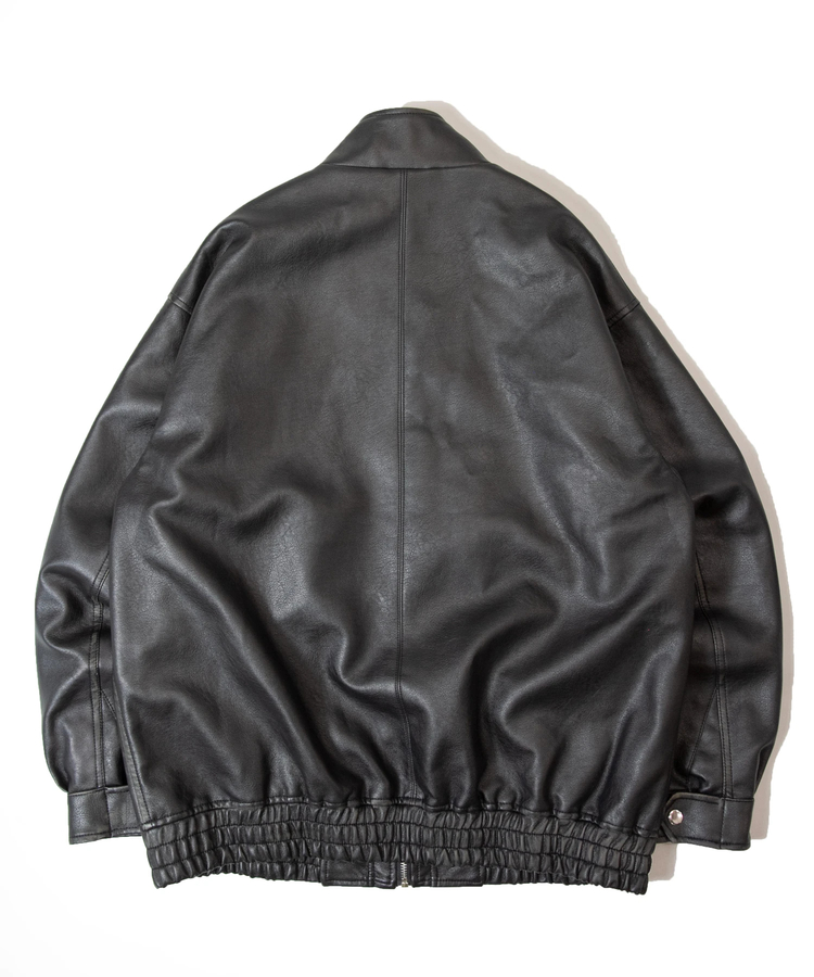 JACKROSE(ジャックローズ) |JE- ヴィーガンレザー・ STAND BLOUSON(MENS)