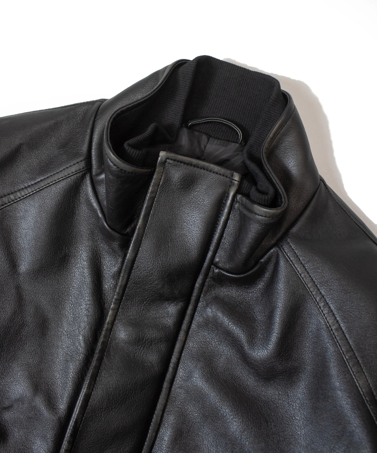 JACKROSE(ジャックローズ) |JE- ヴィーガンレザー・ STAND BLOUSON(MENS)