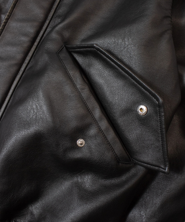 JACKROSE(ジャックローズ) |JE- ヴィーガンレザー・ STAND BLOUSON(MENS)