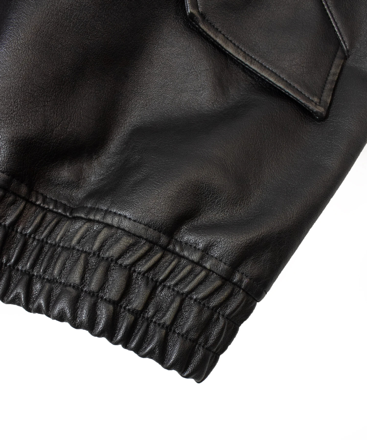 JACKROSE(ジャックローズ) |JE- ヴィーガンレザー・ STAND BLOUSON(MENS)